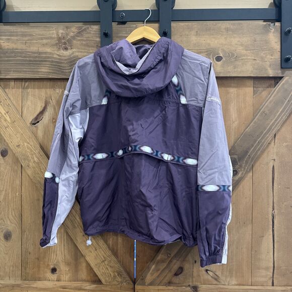 Madhappy x Columbia Limited Edition Purple Aztec Windbreaker 1/4 Zip Women’s XS - Picture 5 of 5